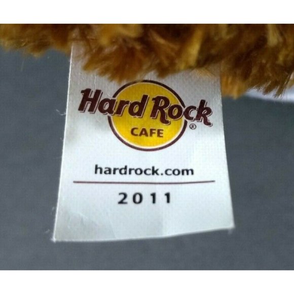 Hard Rock Cafe Paris 9" CLASSIC Teddy Bear w/ Hoodie Plush Stuffed Animal NWT - Picture 12 of 12